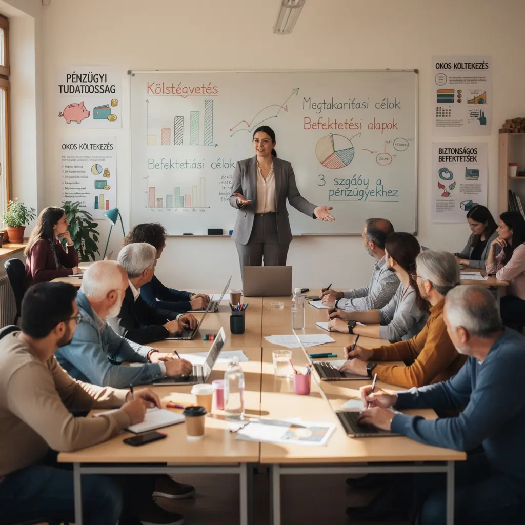 Grafikon, amely a megtakarítások növekedését mutatja az idő múlásával